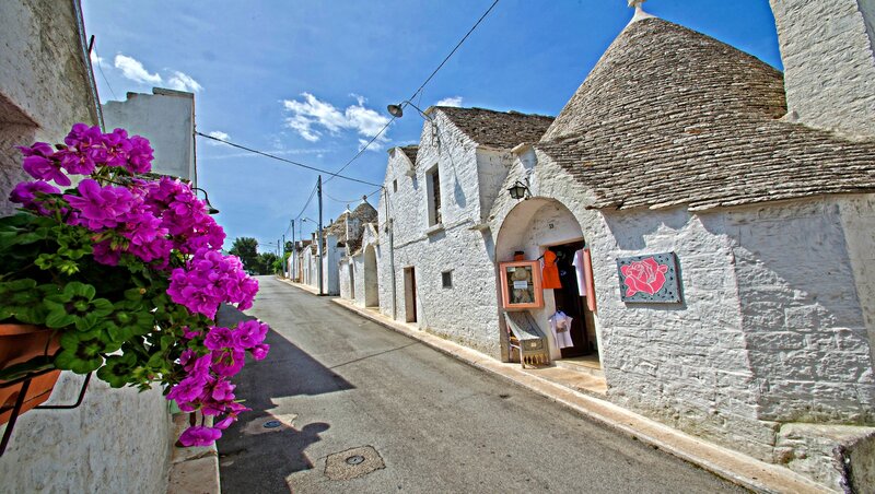 White Stone Houses