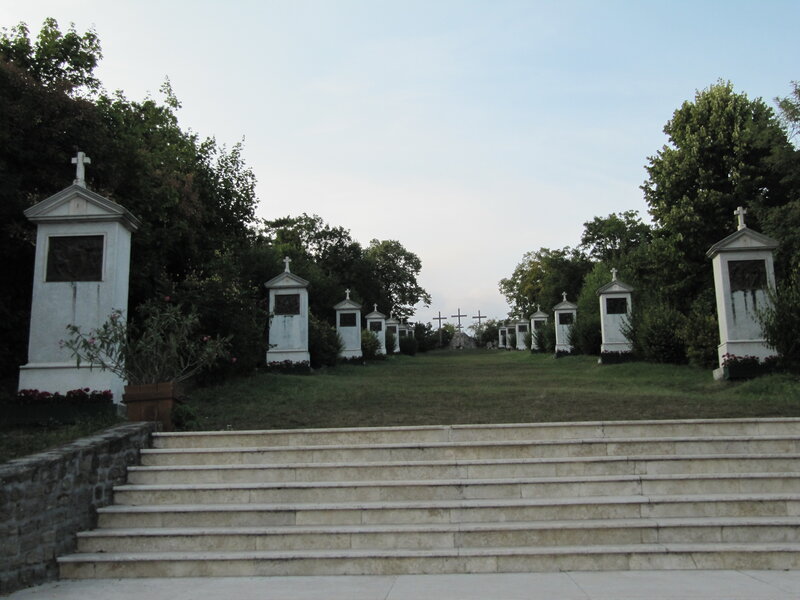 White Stone Monuments