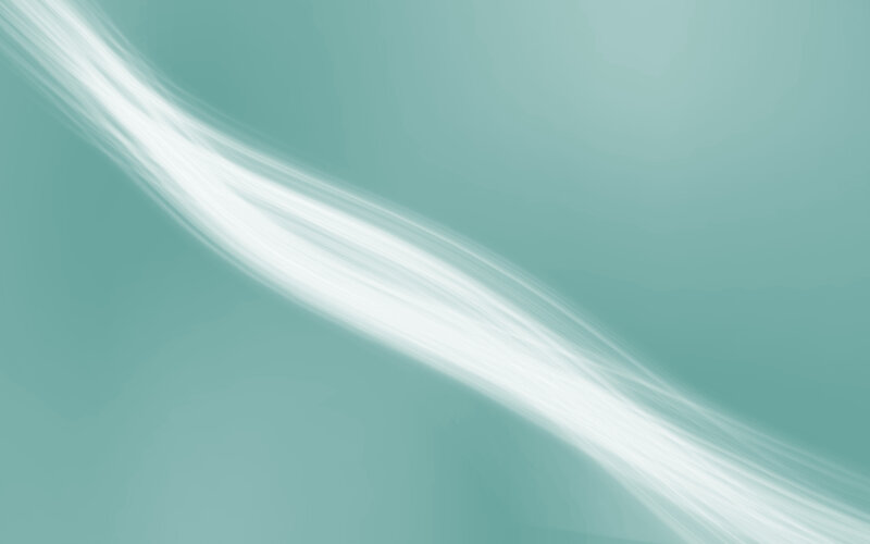 white streak on teal background