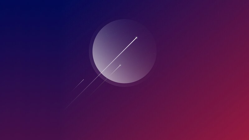 White Streaks in Space
