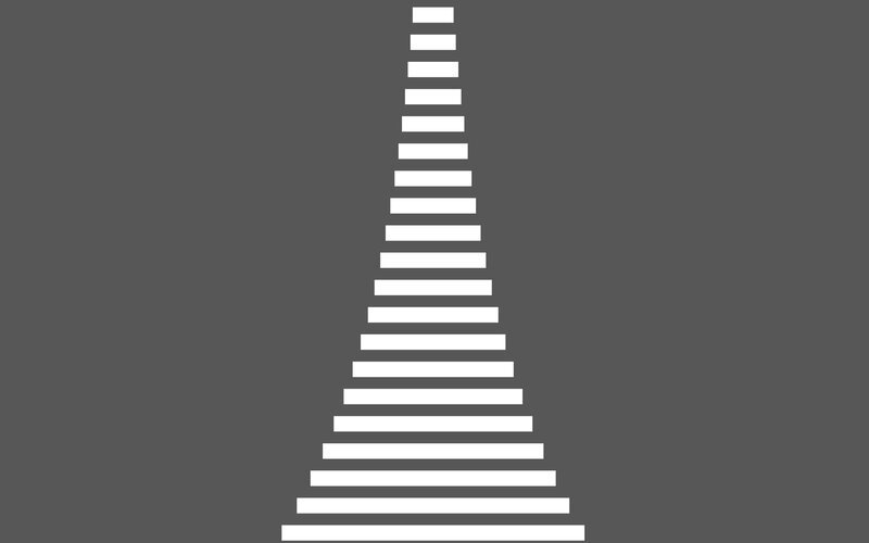 white stripes on gray background