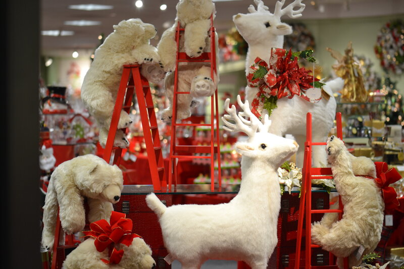 White Stuffed Reindeer