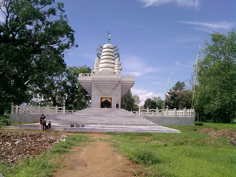 White Stupa Temple