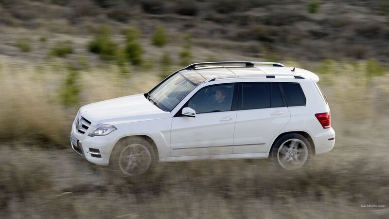 White Suv Driving