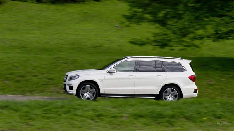 White SUV on Road — Dynamic, Afternoon, Photograph