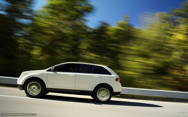 White Suv on Road — Dynamic
