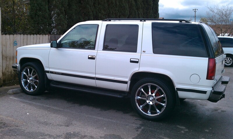 White Suv Parked