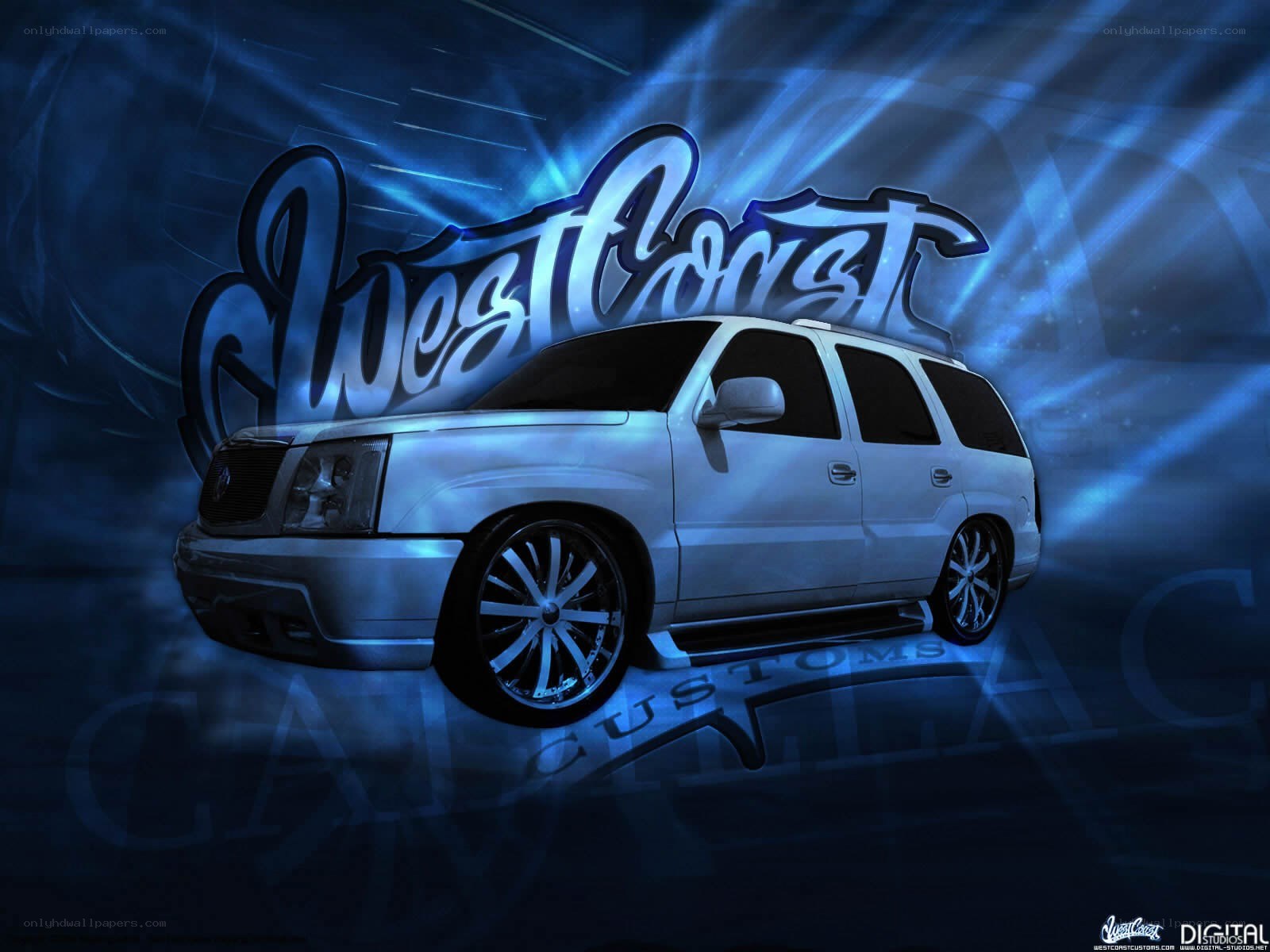 white suv with graffiti art