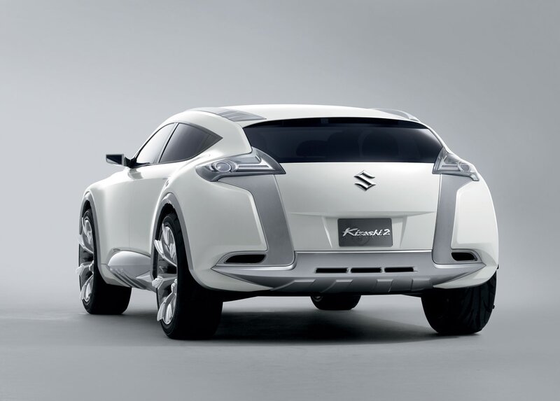 White Suzuki Kizashi 2 Concept