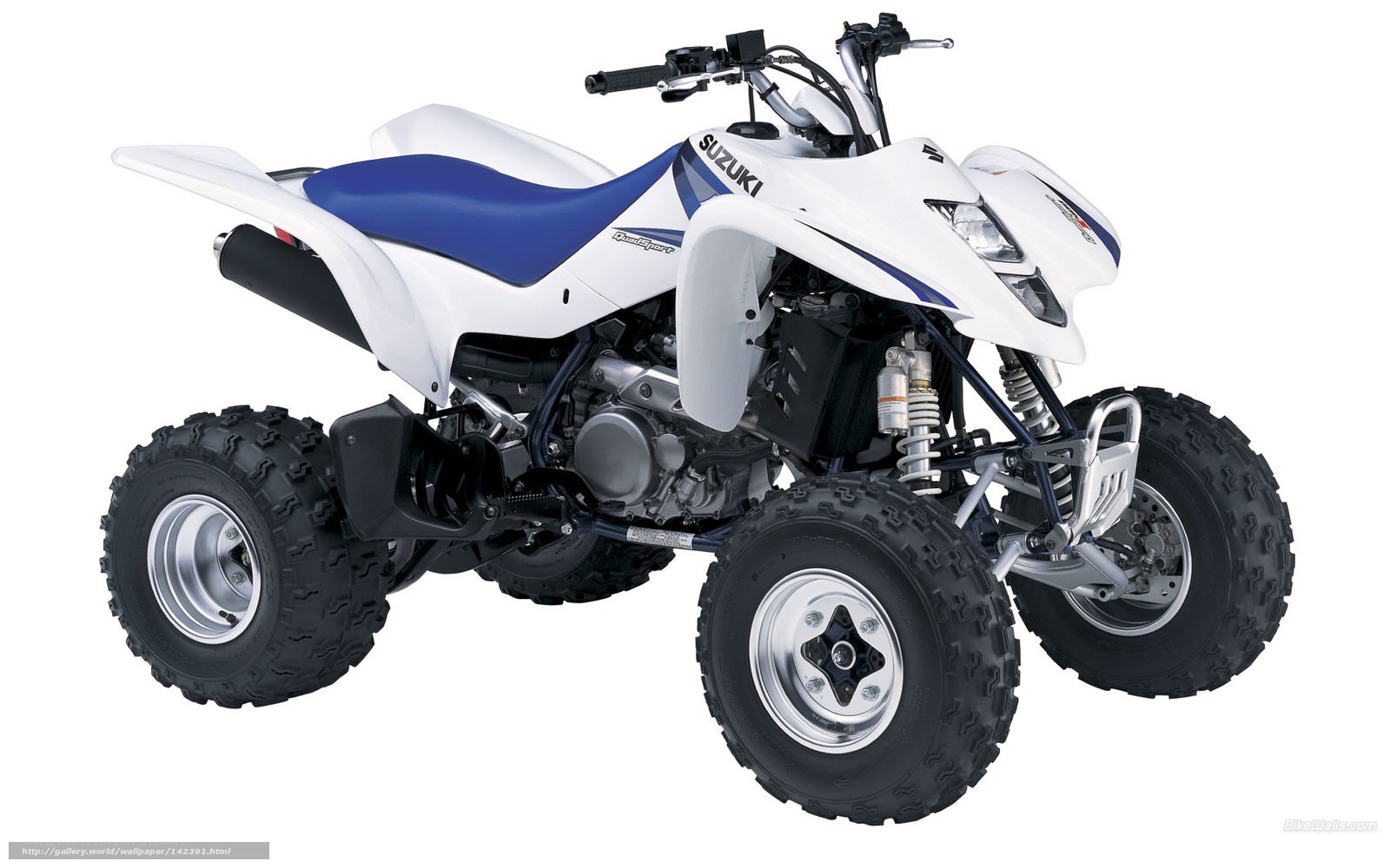 White Suzuki Quad Bike