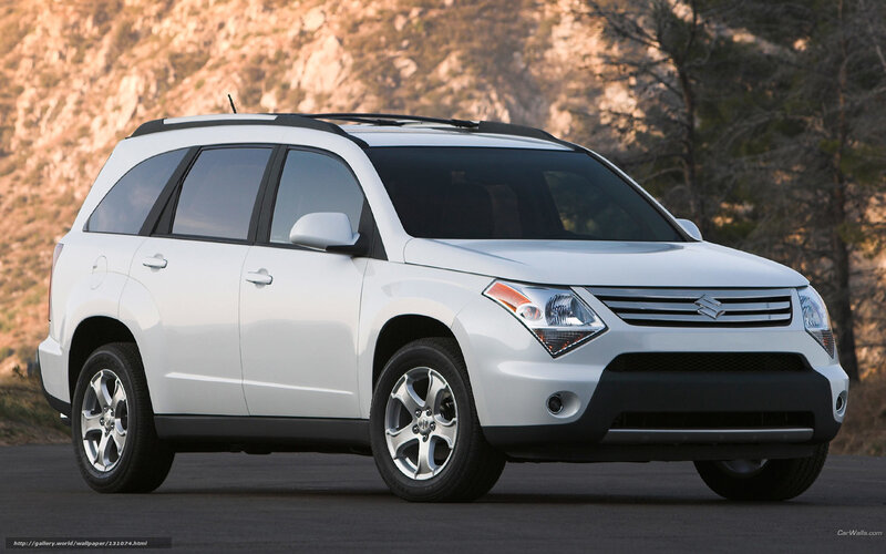 White Suzuki SX4 SUV