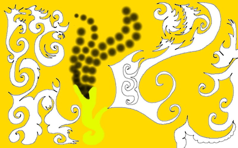 White Swirl Patterns