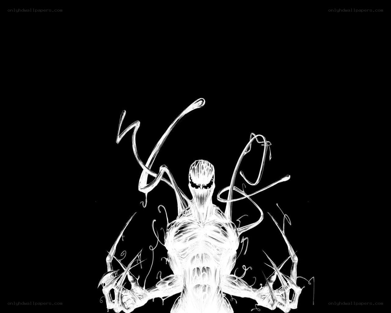 white symbiote character