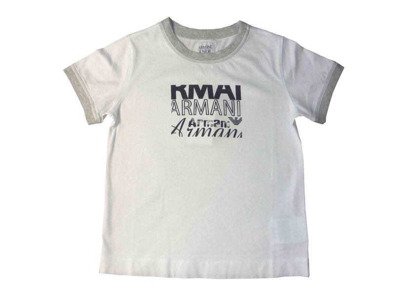 white t-shirt with logo