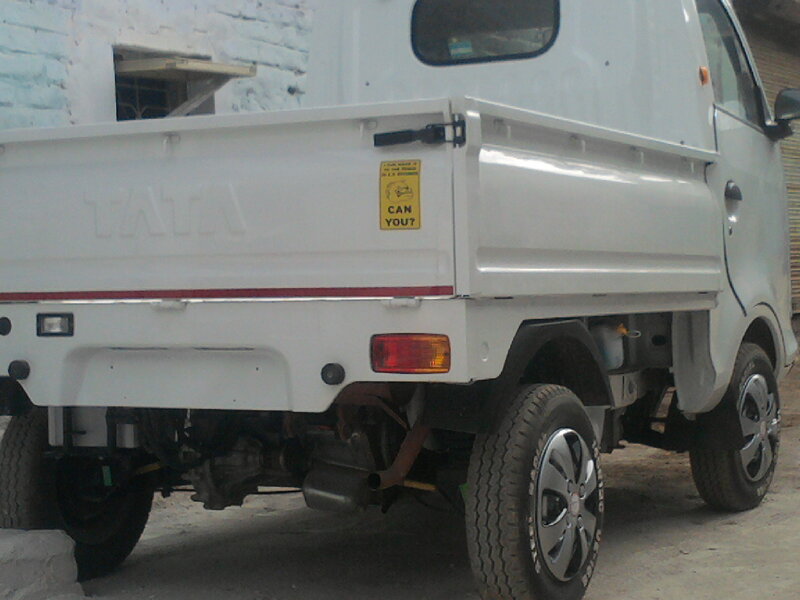 White Tata Truck