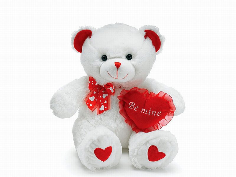White Teddy Bear — Sweet