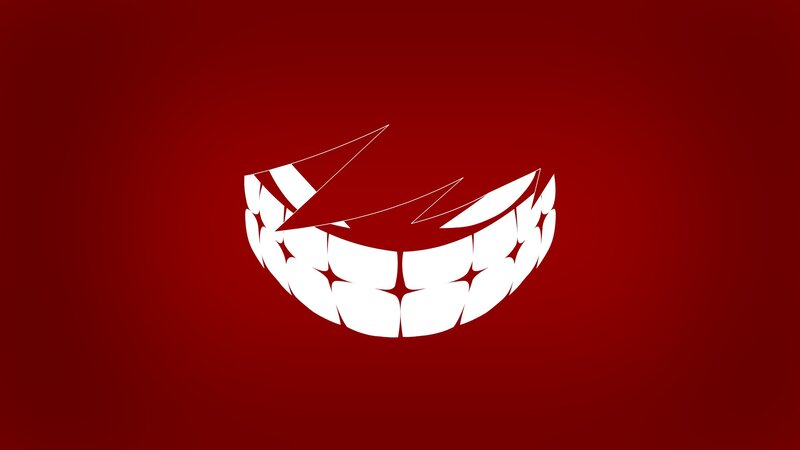 White Teeth Grin
