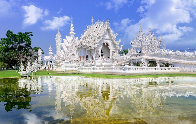 White Temple Complex — Serene