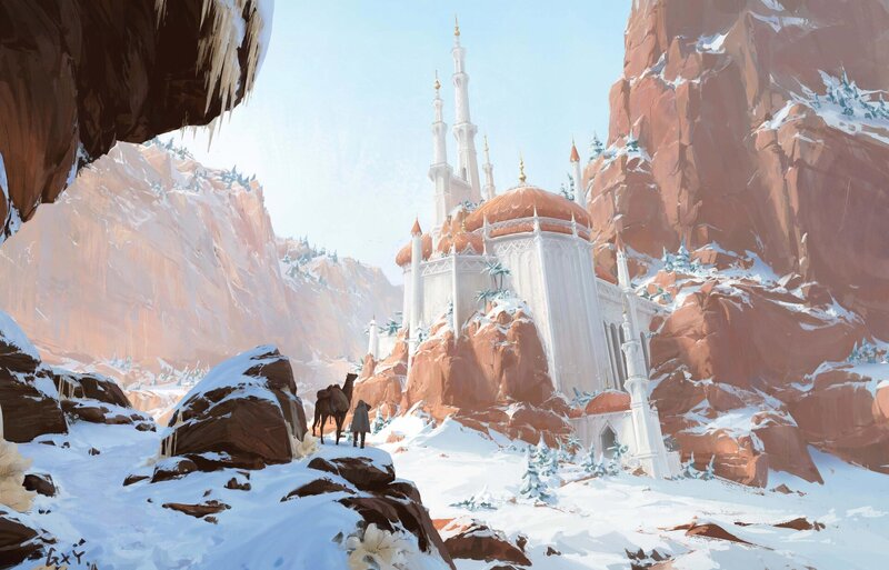 White Temple in Canyon