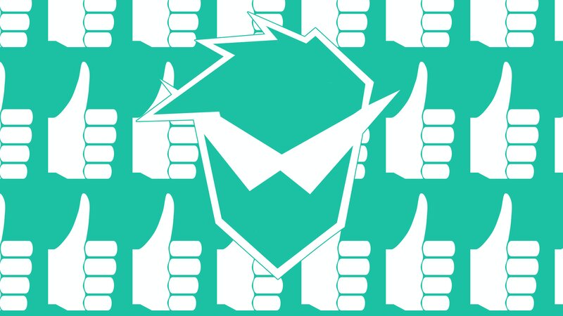 White Thumbs-up Icons