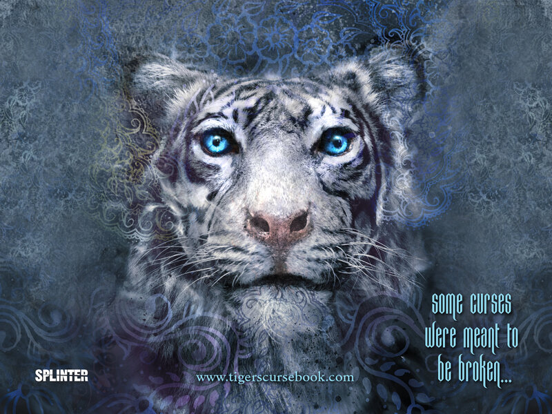 White Tiger Cub — Blue, Mysterious