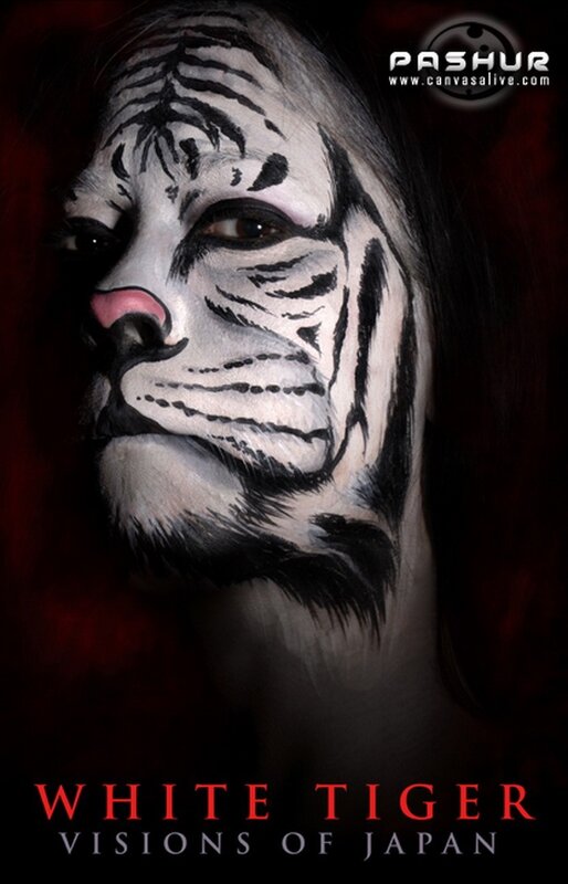 White Tiger Makeup Art