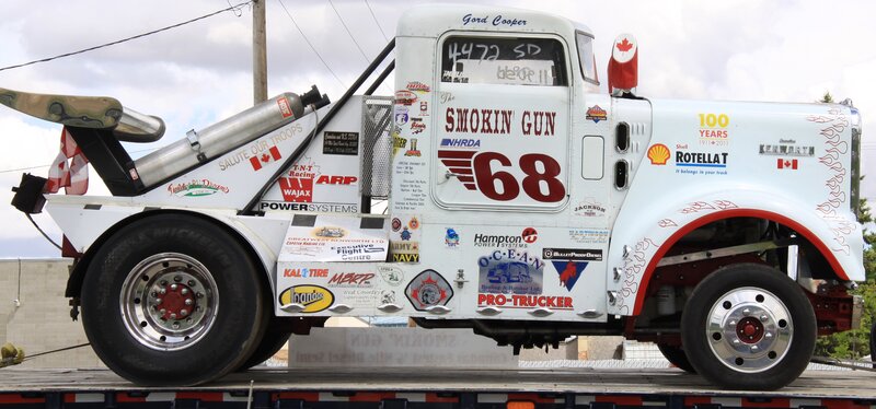 White Tow Truck