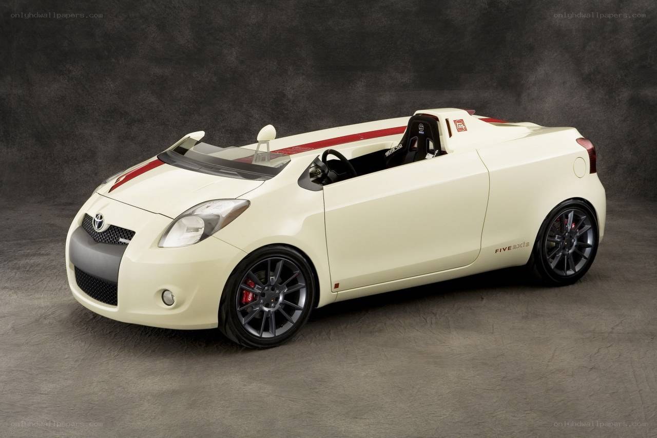 White Toyota concept car