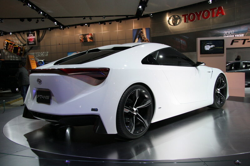 White Toyota Concept Car — Neutral, Photograph