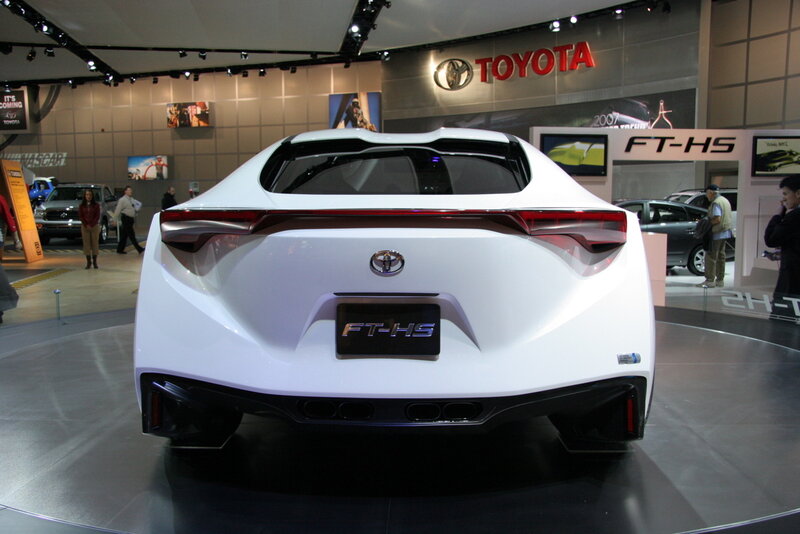 White Toyota Concept Car — Neutral