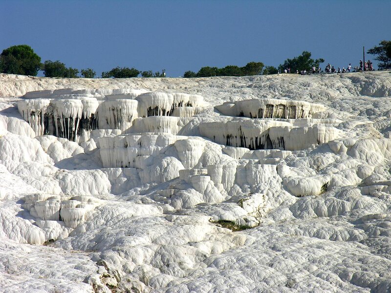 White Travertine Terraces