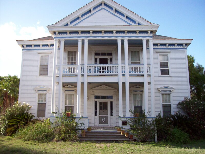 White Two-story House