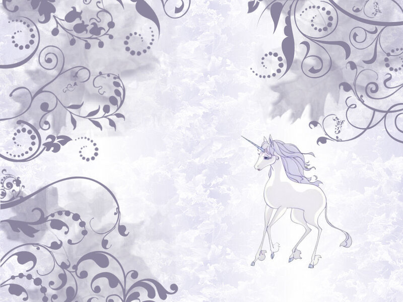 White Unicorn — Purple