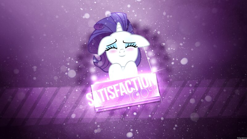 White Unicorn with Purple Mane — Dreamy