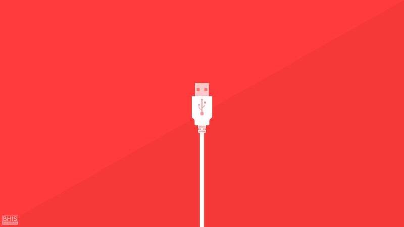White Usb Cable