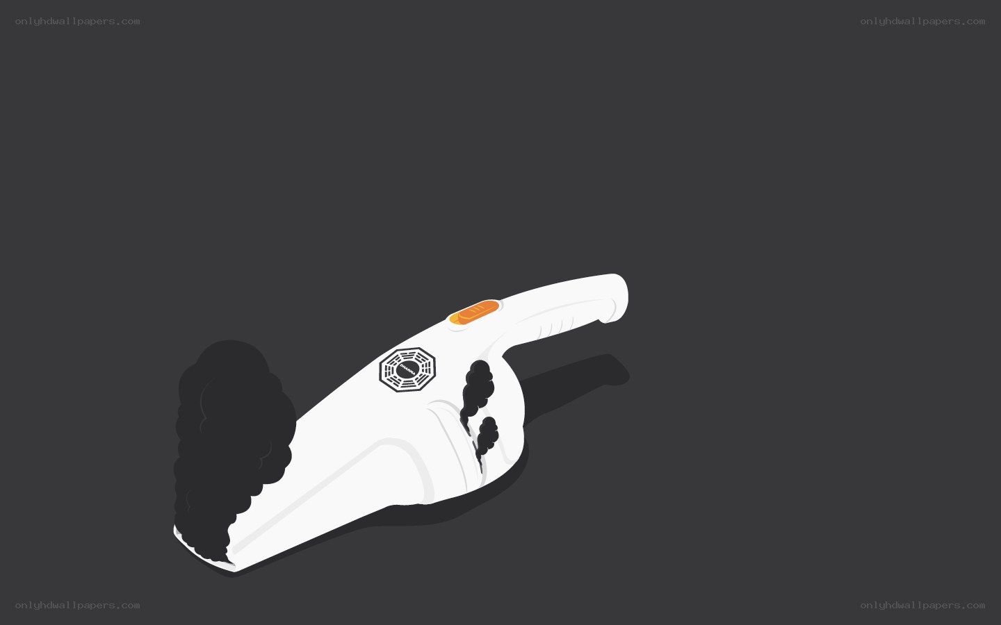 white vacuum cleaner illustration