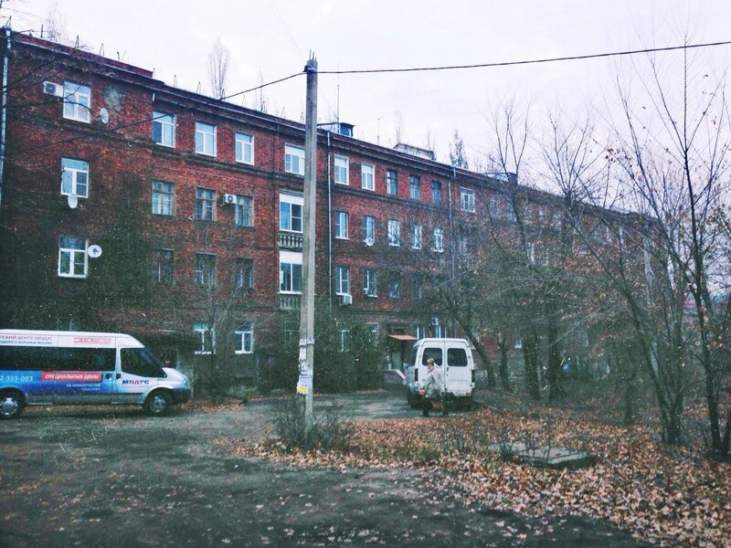 White Van Parked