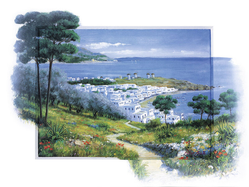 White Village on Coast