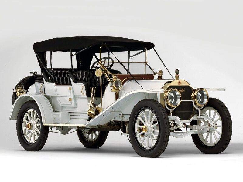 White Vintage Car — Classic
