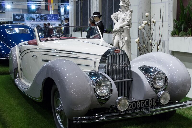 White Vintage Car — Formal