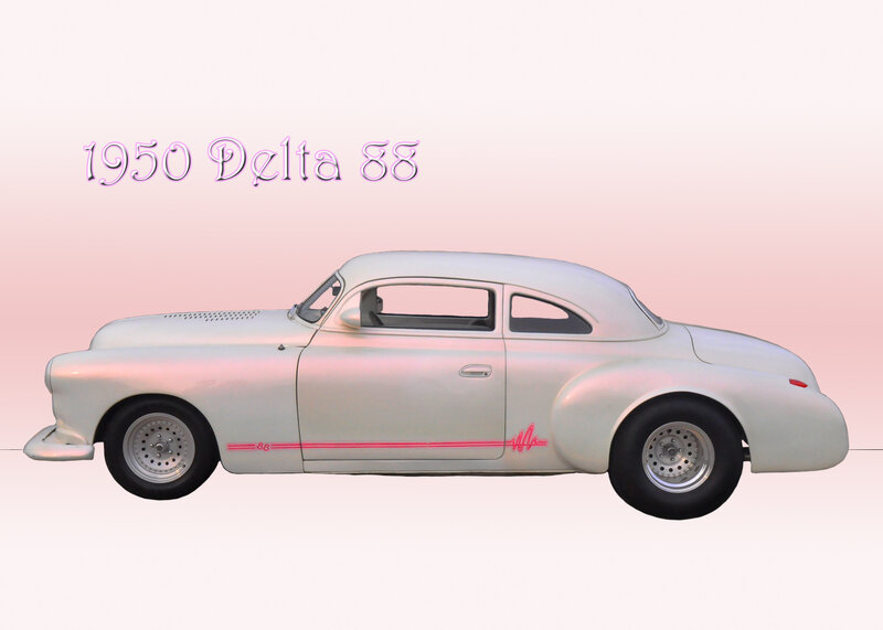 White Vintage Car — Retro