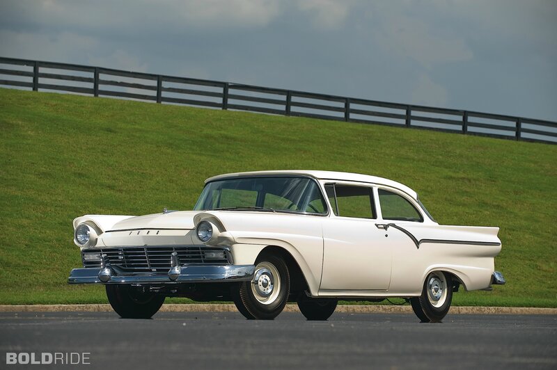 White Vintage Car — Serene, Afternoon