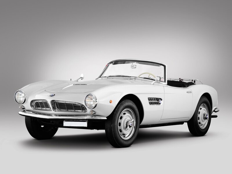 White Vintage Convertible — Neutral
