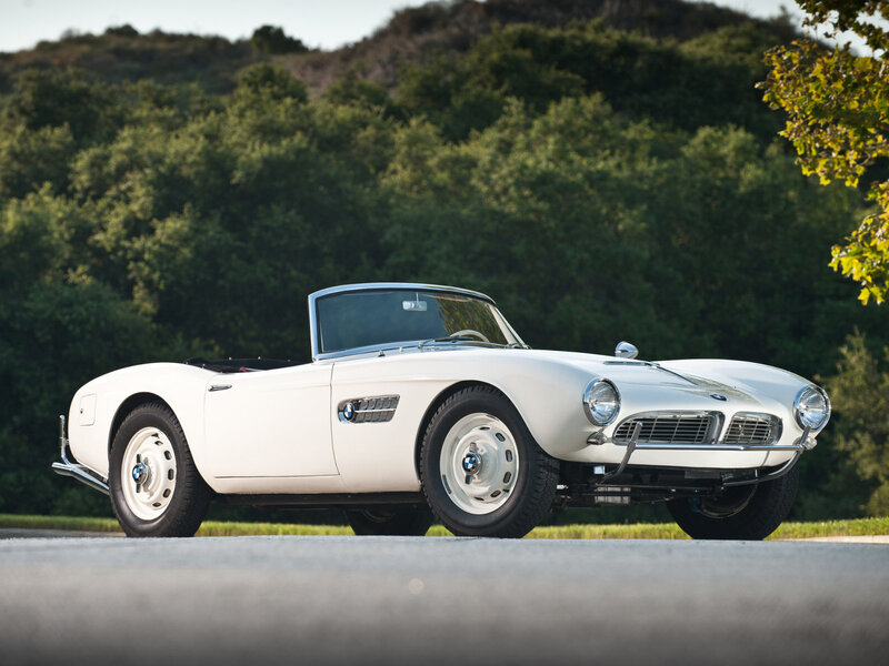 White Vintage Convertible — Serene