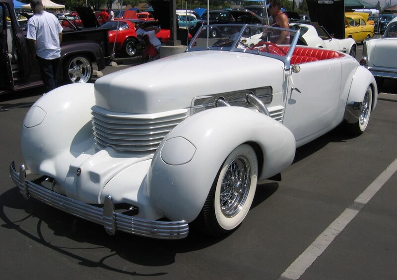 White Vintage Convertible
