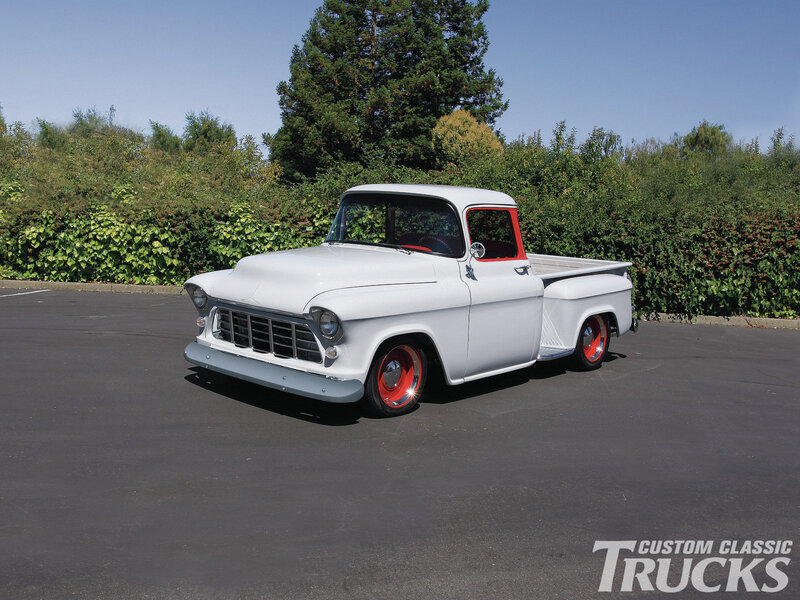 White Vintage Pickup Truck — Calm, Afternoon, Photograph