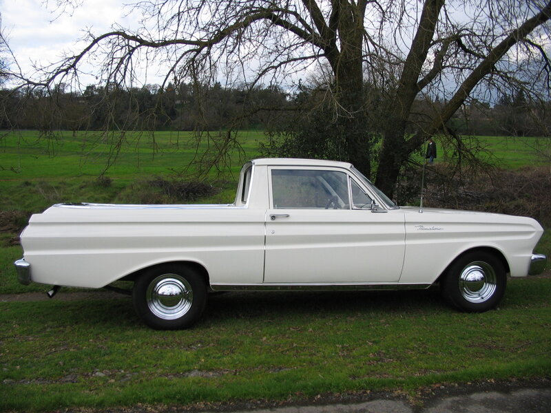 White Vintage Pickup Truck — Serene