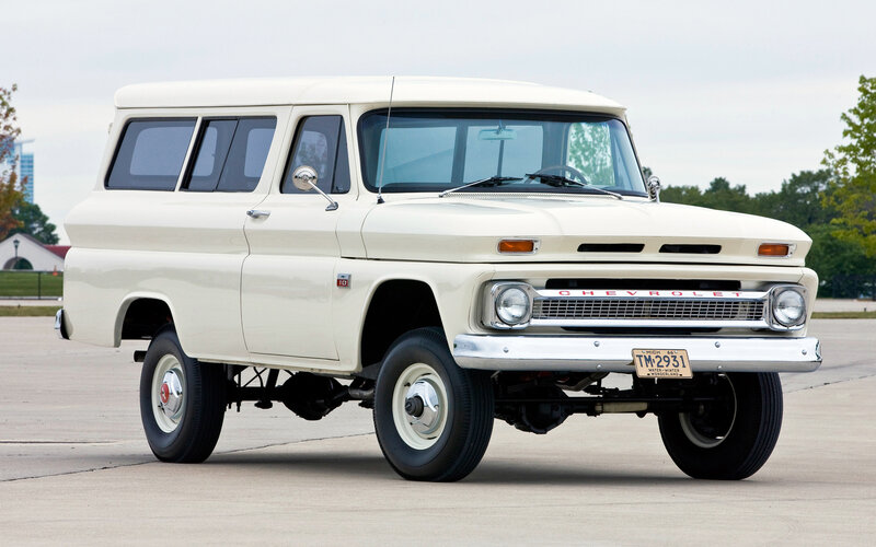White Vintage Truck