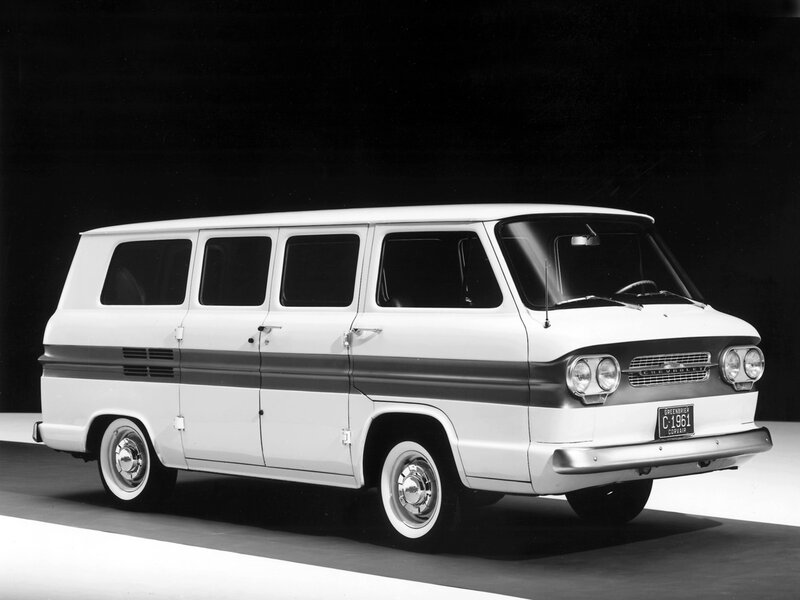 White Vintage Van