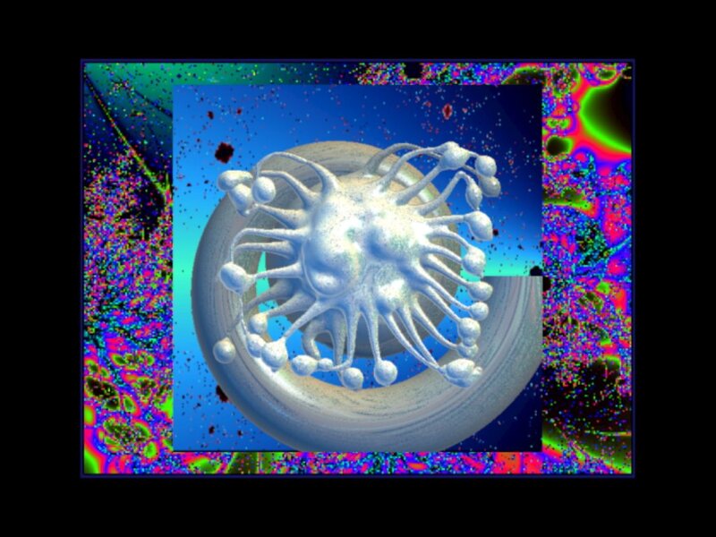 White Virus-like Structure